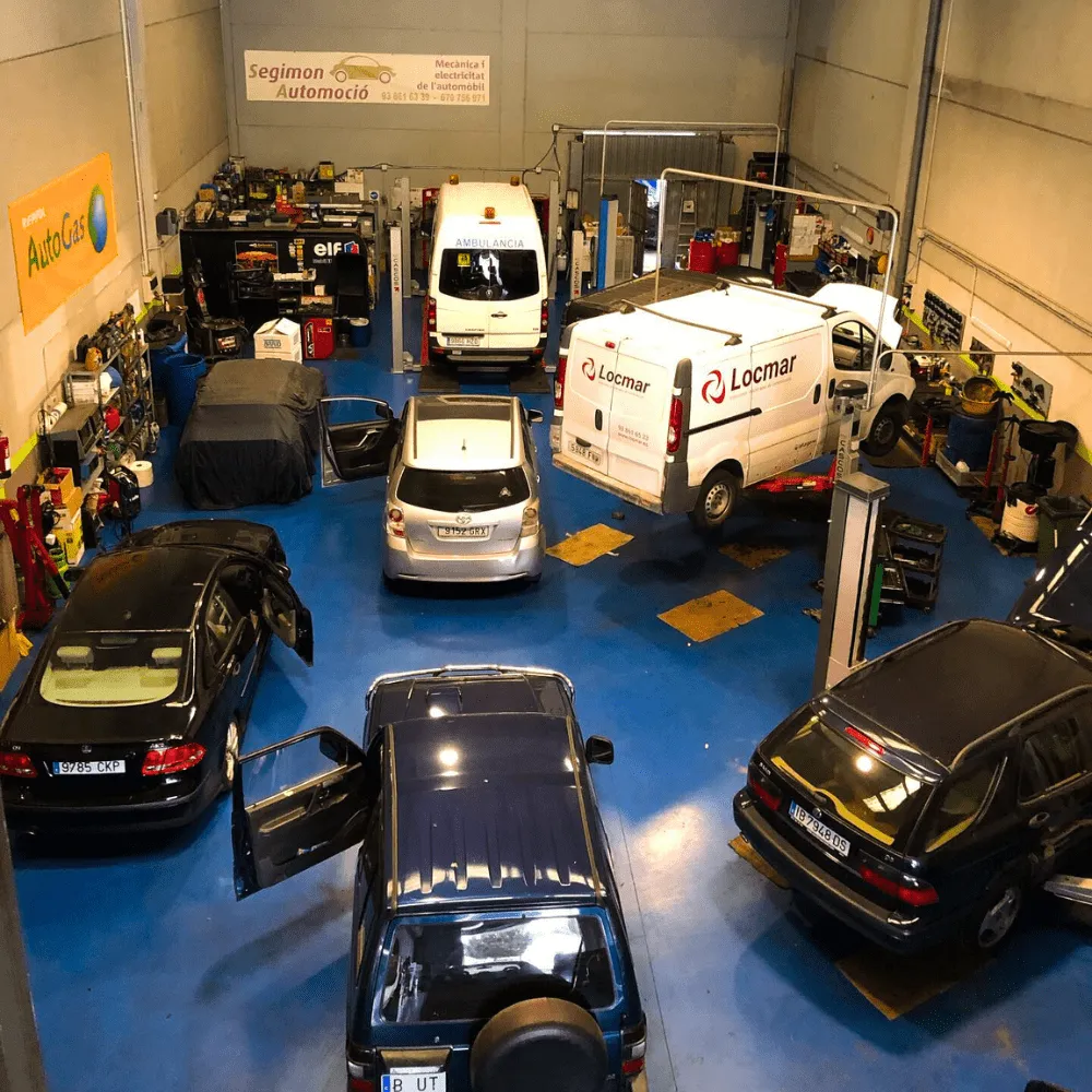 Taller Segimon Automoció en Corró d’Avall, Les Franqueses del Vallès